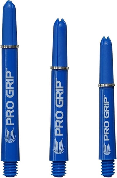 Dartshafts met Pro Grip Technologie Blauw Intermediate