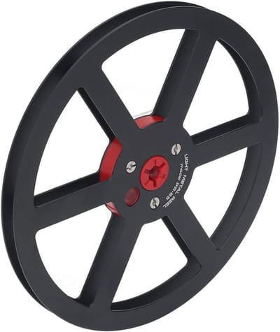 Tape Spoel - Lege Spoel - Opnemen Geluid - Aluminium Legering - 7 Inch Diameter - Zwart