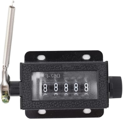 Handteller van metaal zonder batterij - Mechanische stappenteller slagteller - 1 stuk handteller klikker