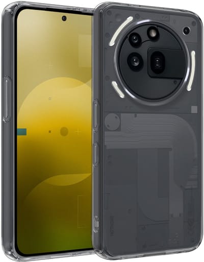 Hoesje - Geschikt voor Nothing Phone (3a) Pro - Sterk & Shockproof - Hoes Cover - Siliconen Case - Telefoonhoesjes - Transparant