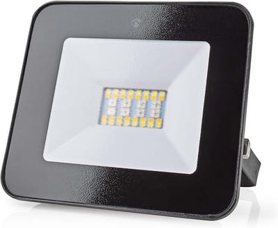 Nedis Smartlife Buitenlamp - 1600 lm - Wi-Fi - 20 W - RGB / Warm tot Koel Wit - 2700 - 6500 K - Aluminium - Android / IOS