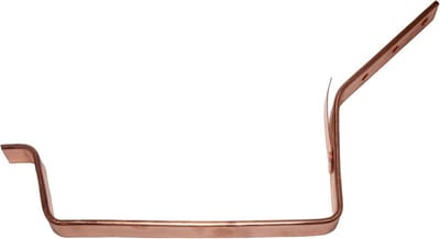 Bakgootbeugel Koper B44 | 30x5mm | 45° Met Lip