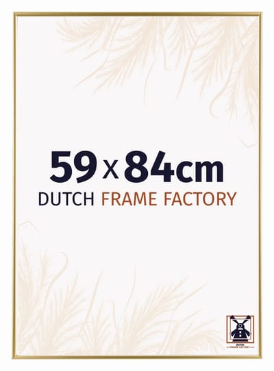 Fotolijst 59x84 cm - Kunststof - Goud - Easy