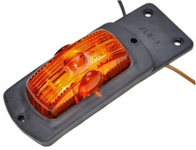 zijmarkeringslamp universeel oranje 12/24 volt - contourlamp - zijlamp - breedtelamp