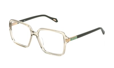 Just Cavalli VJC189 Verde salvia trasparente 54/14/140 WOMAN Brilmonturen