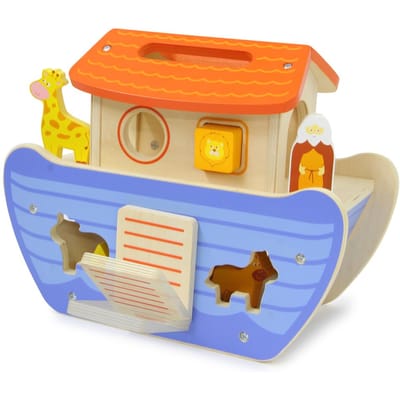 Jamara Vormensorteerder Kidiwood Noah's Ark Hout 13-delig
