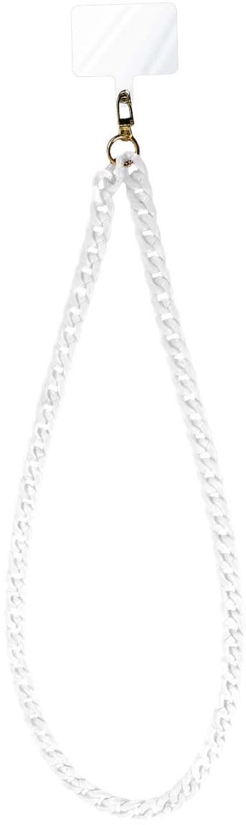 Jaym, Universeel Nekkoord - Fashion Series 1.20m met Universele Bevestiging, Wit / Grijs