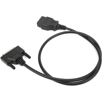 Diagnostische OBD2 Mannelijk naar DB25 Mannelijk Kabeladapter 16-pins 102cm 40in Vervanging voor SBB V33 Sleutelprogrammeur