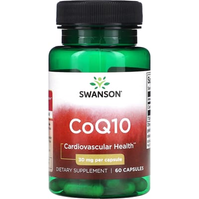 CoQ10, 30 mg, 60 Capsules