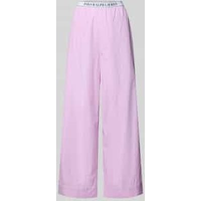 Regular fit pyjamabroek van puur katoen Model 'SHIRTING STRIPES'