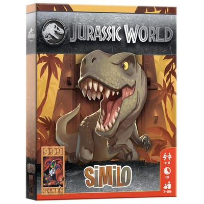 999 Games - Similo: Jurassic World - Kaartspel - Coöperatief kaartspel - Klein cadeautje