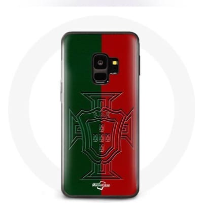 Samsung Galaxy S9 hoesje portugal logo groen en rood