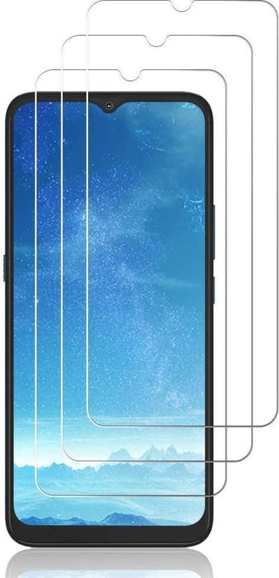Screenprotector Glas - Tempered Glass Screen Protector Geschikt voor: Motorola Moto E7 - 3x