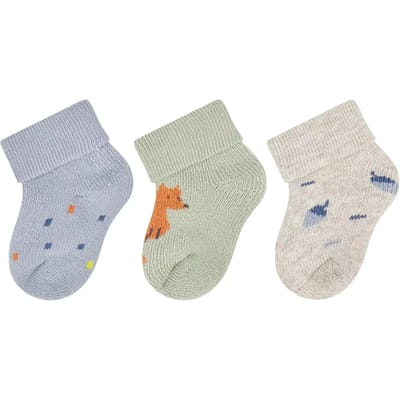Sokken voor pasgeboren jongen Sterntaler Renard (x3)
