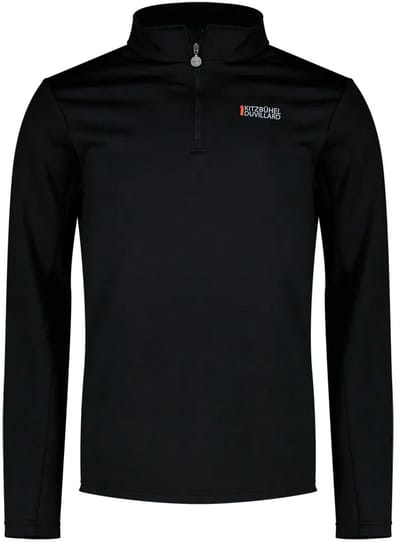 Duvillard Marc 2 Sweatshirt Met Halve Rits Zwart 50 Man