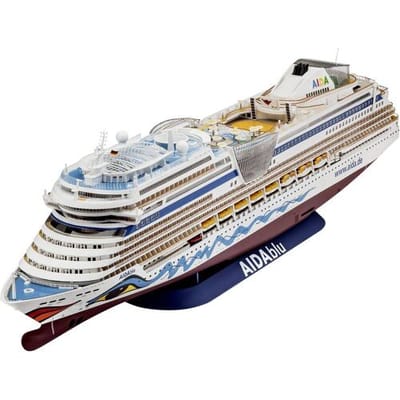 Revell Modelbouwpakket Schepen - 05230 Cruiser Ship AIDAblu Plastic - 1:400 - Modelbouw