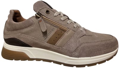Bufflox Berlin Taupe Sneakers Taupe Leer Heren - Taupe - 41