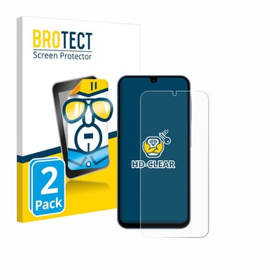 BROTECT - Screenprotector voor Samsung Galaxy A15 / 5G - Folie Beschermfolie transparant 2 Stuks