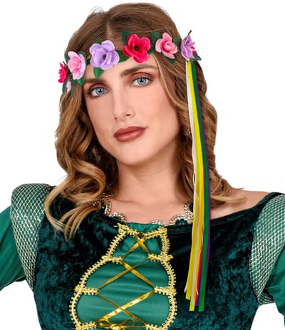 WIDMANN - Elfen bloemenkrans voor volwassenen