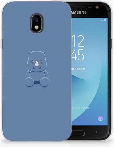 Samsung Galaxy J3 2017 Telefoonhoesje met Naam Baby Rhino