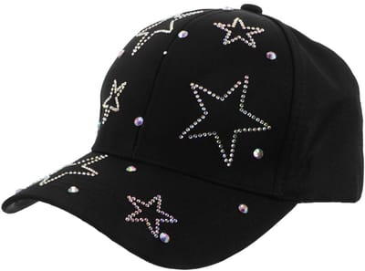 Allecto - Bling Baseball Cap - Zomer Hoed met Sterren - UV Bescherming voor Mannen en Vrouwen - Modieus en Functioneel - Perfect voor Zonnige Dagen...