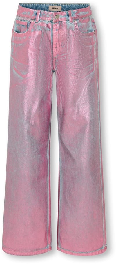 KIDS ONLY Wide-leg jeans KOGCOBAIN High rise Wide leg fit Enkel lengte Jeans