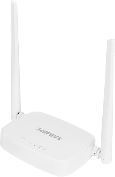 Wifi Repeater - Draadloze Router - Internet Uitbreiden - 300 Mbps Snelheid - 26.5 cm - Wit