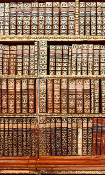 Fotobehang - Library 150x250cm - Vliesbehang