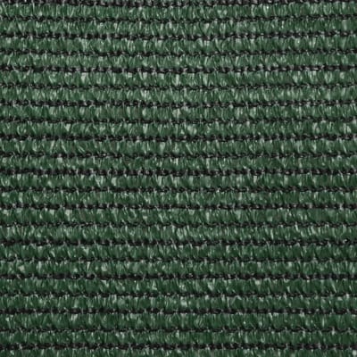 vidaXL - Zonnezeil - 160 - g/m² - 5x5x5 - m - HDPE - donkergroen