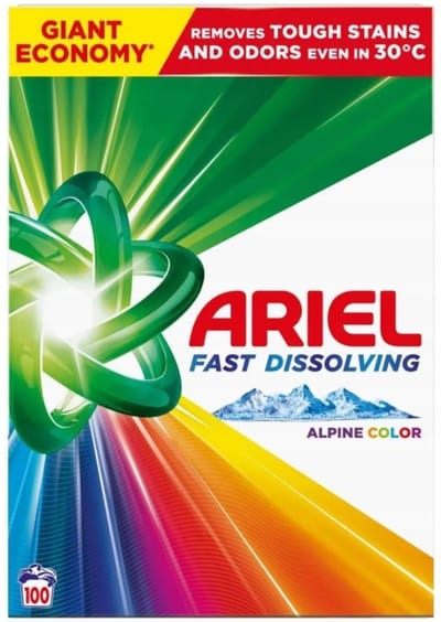 Ariel waspoeder aanbieding - Color | 100 wasbeurten - 5.5kg