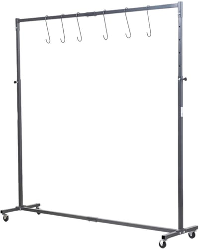 Spuitrek 150 kg mobiel met verstelbare hoogte 1790 x 1480 - 2480 mm MW Tools SPS500