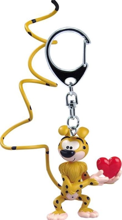 Plastoy: Sleutelhanger Marsupilami Hart 12 Cm
