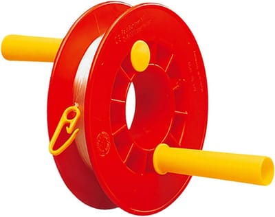 Lijnlier - Vliegerlier - Vliegeren - Met 100m lijn - 10 kg sterkte - Blauw