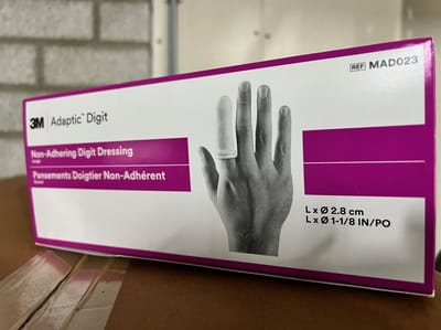 3M - Pleister - Wondzorg - Adaptic Digit - niet-klevend vingerverband - Large - 10 stuks per doos