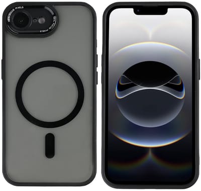 Rixus Classic 04 Case With MagSafe For iPhone 16e Black