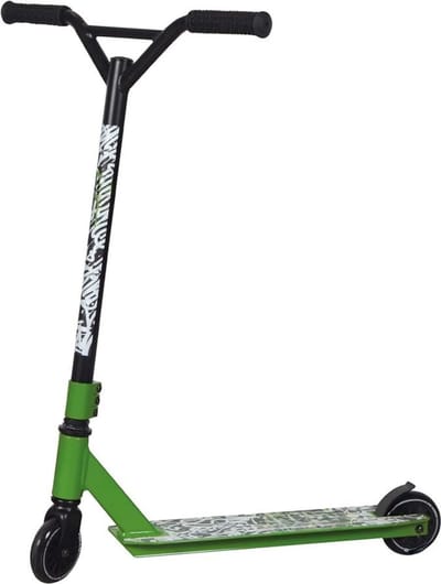 Thuys – Stuntstep Volwassenen – Jongen – Meisjes – 67cm x 51cm x 13cm – Graffiti Groen