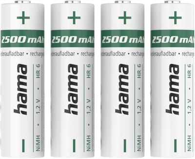 Oplaadbare Batterijen - AA Mignon - Hoge Energie - Snelle Oplaadtijd - 2500 mAh