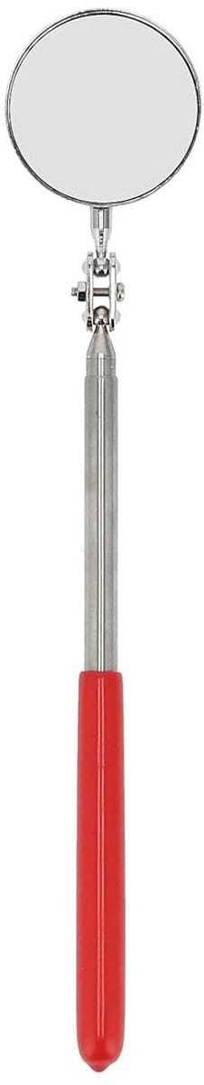 Inspectiespiegel Uitschuifbaar - Mechanica Spiegel - Blinde Zones Inspecteren - Roestvrij Staal - 275 cm - Zilver