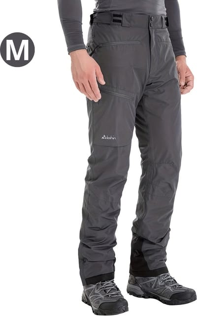 Nivard Skibroek - Skipak - Snowboard Broek - Winterbroek - Sneeuwbroek - Heren - Wintersport - Buiten - Grijs - Maat M