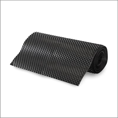 Dimple film - Beschermfolie - Metselwerk beschermen - Voegt vocht af - 1 x 20 meter - Zwart