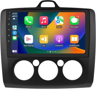 Autoradio met bluetooth - Carplay - Voor Ford Focus Exi Mt Mk2/Mk3 (2004-2011) - Geschikt voor Apple en Android - Stereo - Navigatie - Navigatiesysteem auto - 2GB 32GB