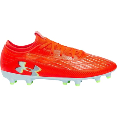 Under Armour Magnetico Elite 4 voetbalschoenen voor heren, voor harde ondergrond (Rood)