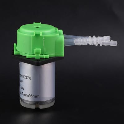 Doseerpomp DIY Peristaltische Slangkop Voor Aquarium Lab Chemische Analyse (groen 24v 3*5) green