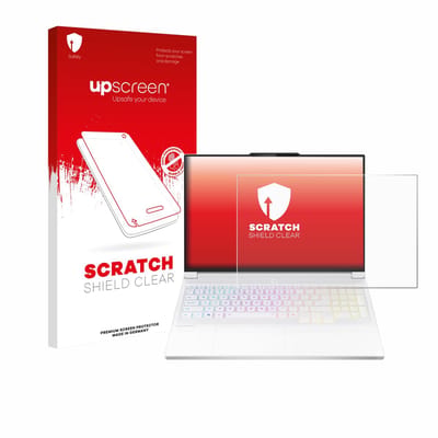 upscreen - Screenprotector voor Lenovo Legion 7i Gen 10 16" - Folie Beschermfolie transparant