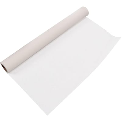 Rouleau de papier calque de 18 pouces et 44 cm de large, papier à motifs à absorption d'encre transparente et haute transparence pour 46m / 150.9ft