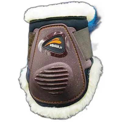 Vetsluiting voor paard eQuick eLight glitter fluffy