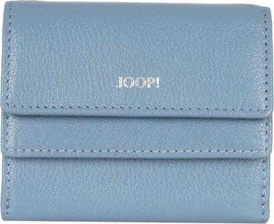 JOOP! Leren Portemonnee Lantea Lina Purse Midblue Blauwgrijs