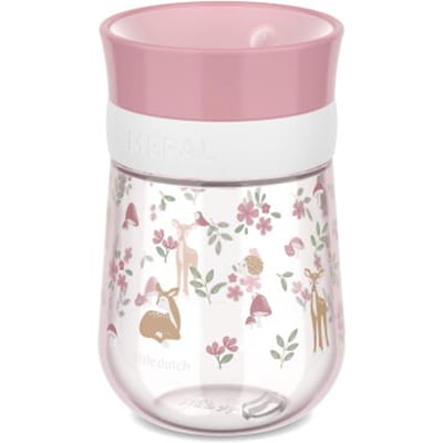 Mepal Mio 360° drinkbeker Little Dutch - 300 ml - Makkelijk vast te houden - Kinderservies - Fairy Garden