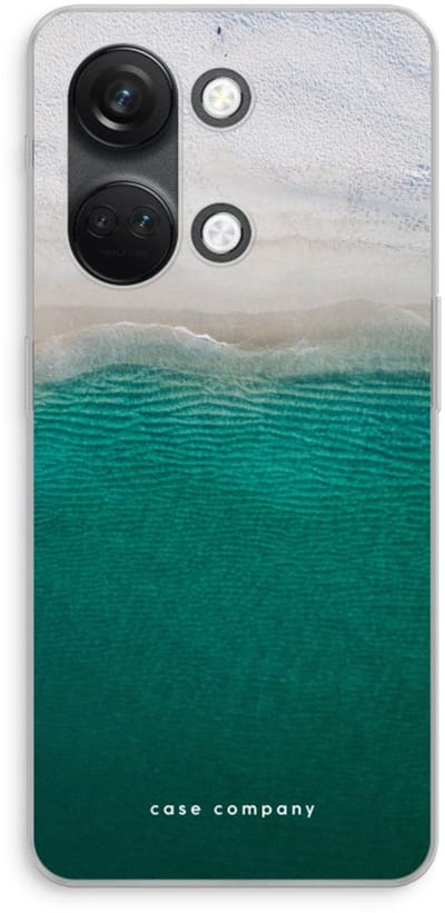 Case Company® - Hoesje geschikt voor OnePlus Nord 3 hoesje - Stranded - Soft Cover Telefoonhoesje - Bescherming aan alle Kanten en Schermrand