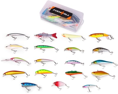 Fish4all Pike Hardlure Box (19pcs) - Kunstaas Set